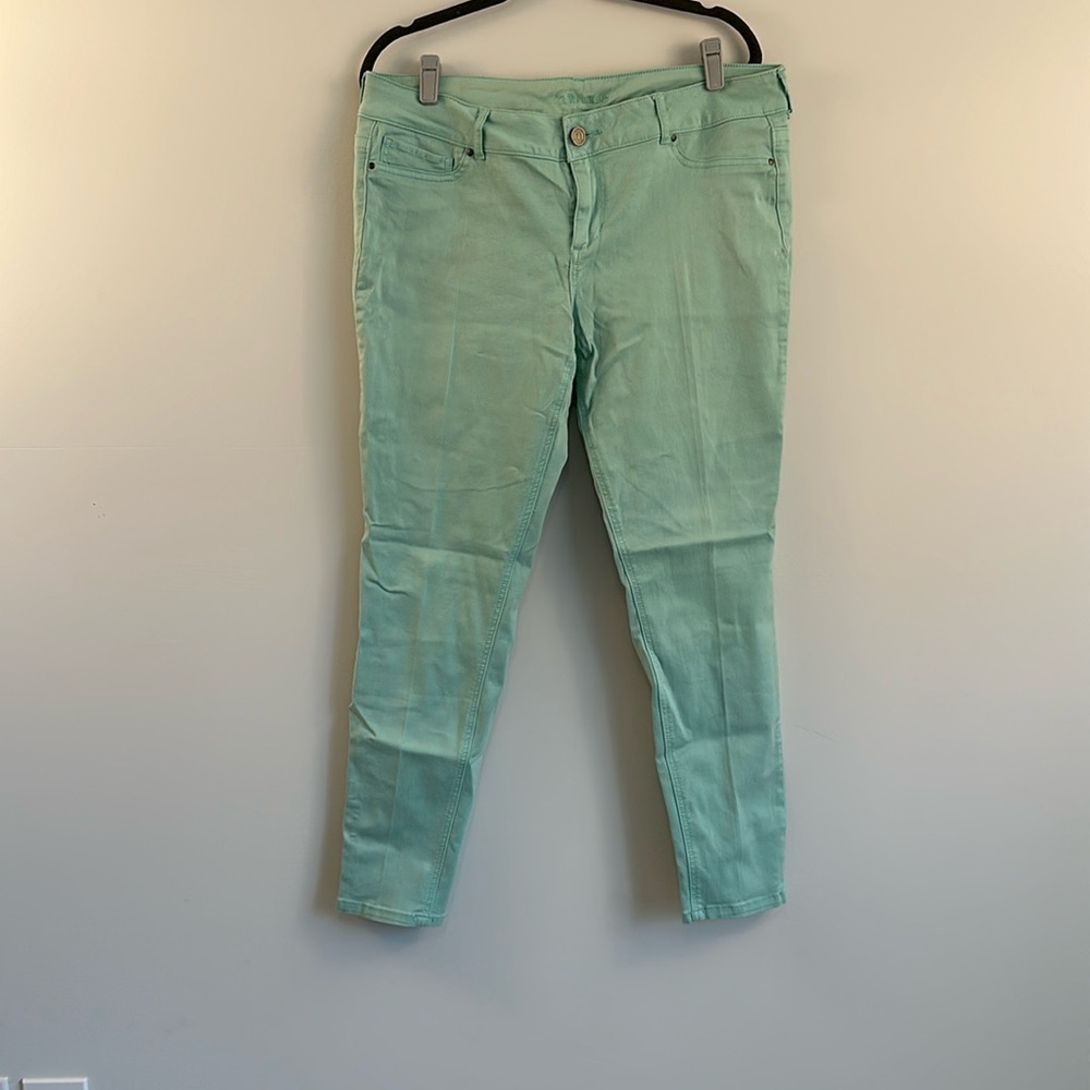 Teal Maurices Jeggings